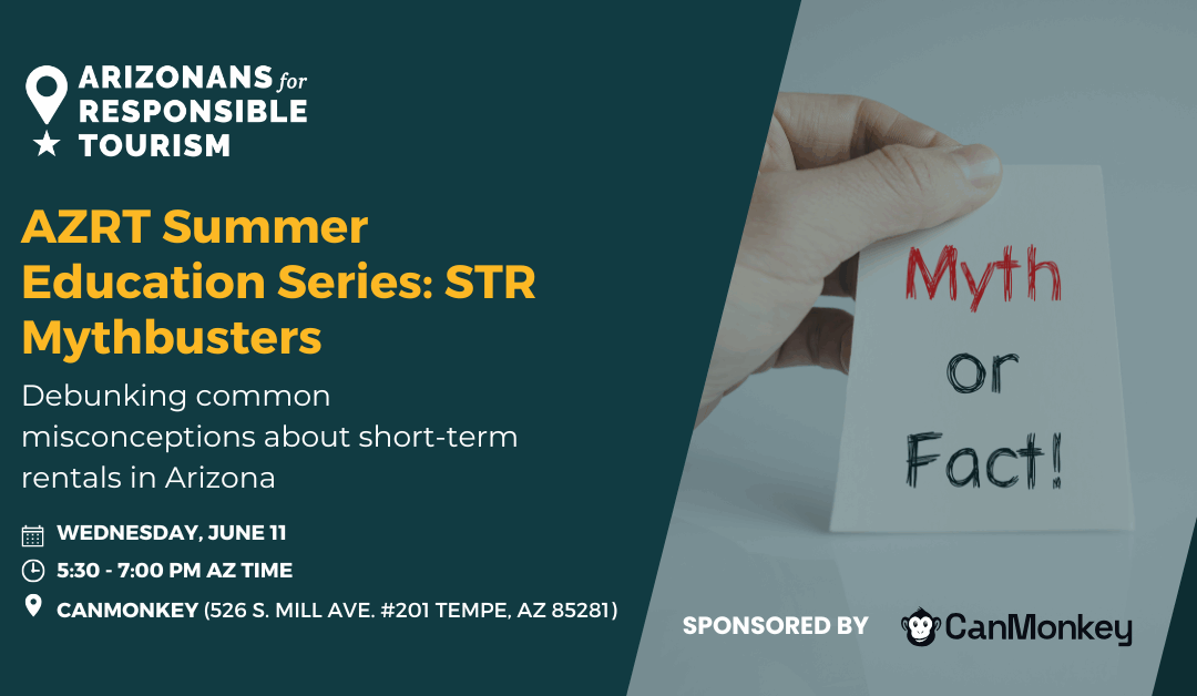 AZRT Summer Education Series: STR Mythbusters on June 11