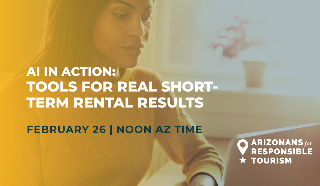 AI in Action: Tools for Real Short-Term Rental Results